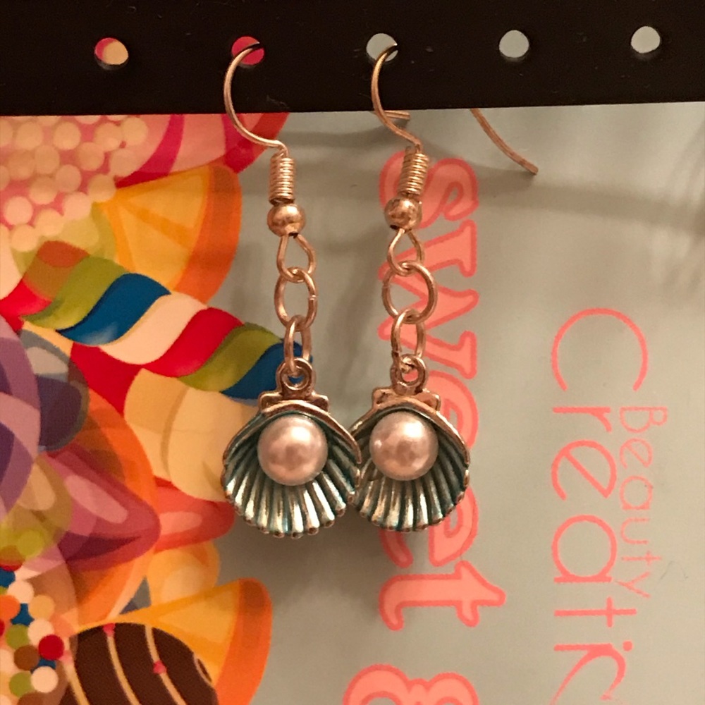 Mermaid Pearl Earrings